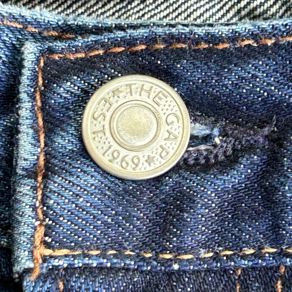 Gap 90s Loose Jeans Mens 29x32 Dark Wash Baggy Straight 5 Pocket NWT - Picture 9 of 14
